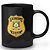 Caneca Polícia Penal do Estado do Rio Grande do Sul 100% Preta - Imagem 3