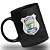 Caneca Polícia Penal do Estado de Roraima 100% Preta - Imagem 2