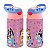 Garrafa Bluey Infantil Térmica Rosa Bico de Silicone com Nome - Imagem 1