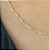 Colar Choker Bolinha Delicado Banhado a Ouro Veneziana - Imagem 4