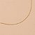 Choker Corrente Coração Delicada Fina Banhada a Ouro 40cm - Imagem 3