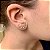 Brinco Ear Cuff Dourado Feminino A Ouro Delicado Moderno - Imagem 4