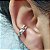 Piercing Fake Cartilagem Zirconia Colorida Banho Ouro Unid - Imagem 3