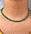 Colar Choker Pedra Jade Natural Verde Banhado a Ouro 18k - Imagem 3