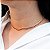 Choker Corrente de Estrela Delicado Banhado a Ouro 18k - Imagem 5