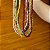 Colar Choker Pedra Natural Verde Claro Banhado a Ouro - Imagem 8