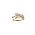 Piercing Fake Conch Zirconia Branca X Banhado Ouro Unid - Imagem 8