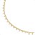 Colar Delicado Choker Feminino Modinha Banhado a Ouro - Imagem 4