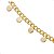 Colar Delicado Choker Feminino Modinha Banhado a Ouro - Imagem 5