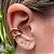 Brinco Piercing Fake Conch Orelha Cartilagem Banh Ouro Unid - Imagem 6