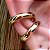 Brinco Piercing Fake Conch Orelha Cartilagem Banh Ouro Unid - Imagem 7