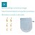 Trio Kit Brinco 1 2 3 Furos Coração Banho Ouro - Imagem 5