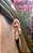 Brinco Ear Cuff Colorido Banhado a Ouro 18k PAR - Imagem 2