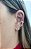 Brinco Ear Cuff Colorido Banhado a Ouro 18k PAR - Imagem 3