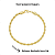 Pulseira Cordão Baiano A Ouro18k 2,5MM - Imagem 5