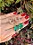Brinco Oval Cristal Grande Banhado Ouro 18k - Imagem 2