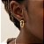 Brinco Elo Organico Banhado a Ouro 18k - Imagem 5