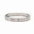 Bracelete Feminino Liso Reto Frisado Moderno Banhado Ouro - Imagem 2