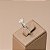 Anel Moissanite Carre Quadrado 5.0mm Prata 925 Maciça - Imagem 3