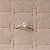 Anel Moissanite Carre Quadrado 5.0mm Prata 925 Maciça - Imagem 5