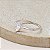 Anel Moissanite Gota Solitário 5x7mm Prata 925 Maciça - Imagem 3