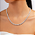 Colar Riviera Degradê Prata 925 Moissanite 4.0mm 0.3ct 45cm Com Certificado GRA - Imagem 8