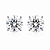 Brinco Ponto De Luz Moissanite 10mm 4.0ct Prata 925 Com Certificado GRA - Imagem 1