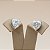 Brinco Ponto De Luz Coração Moissanite 10x10mm 4.0mm Prata 925 Com Certificado GRA - Imagem 3