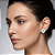 Brinco Ponto De Luz Coração Moissanite 10x10mm 4.0mm Prata 925 Com Certificado GRA - Imagem 7