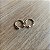 Piercing Fake Pequeno Bolinha Orelha Folheado em Ouro 10mm - Imagem 3