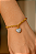 Pulseira Pingente Coração Cravejado Zirconia Banhada A Ouro - Imagem 2