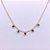Chocker Dourado Pedras Coloridas - Imagem 1