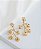 Brinco Dry Flowers Dourado - Imagem 1
