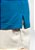 Camiseta Gola alta azul petróleo ESSENTIALS ⭐⭐⭐⭐⭐ - Imagem 3