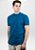 Camiseta Gola alta azul petróleo ESSENTIALS ⭐⭐⭐⭐⭐ - Imagem 4