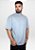 Camiseta Oversized cinza mescla ESSENTIALS ⭐⭐⭐⭐⭐ - Imagem 1