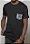 Camiseta com bolso Algodão - Imagem 2