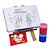 AL103 - Lembrancinha Kit Pintura Cavalete com Tela Gravada - Tema Mickey e Minnie - Imagem 1