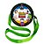 AL232 - Bolsa Lancheira Redonda Personalizada Nylon - Tema Super Heróis - Imagem 1