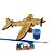 AL055 - Lembrancinha Avião mdf com Tinta e Pincel - Natal - Imagem 1