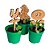 AL348 - Lembrancinha Cultivo com Mini Vaso e Aplique Personalizado MDF - Luigi (Super Mario) - Imagem 2