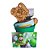 AL348 - Lembrancinha Cultivo com Mini Vaso e Aplique Personalizado MDF - Luigi (Super Mario) - Imagem 1