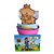 AL348 - Lembrancinha Cultivo com Mini Vaso e Aplique Personalizado MDF - Princesa (Super Mario) - Imagem 1