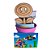 AL348 - Lembrancinha Cultivo com Mini Vaso e Aplique Personalizado MDF - Flor de Fogo (Super Mario) - Imagem 1
