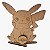 AL054 - Lembrancinha Kit Pintura Pokémon em mdf com Tinta e Pincel - Pikachu - Imagem 2