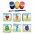 AL334 - Lembrancinha Kit Jogo da Memória mdf com Tinta e Pincel - Tema Numberblocks - Imagem 2