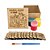 AL333 - Lembrancinha Kit Jogo da Memória mdf com Tinta e Pincel - Tema Encanto - Imagem 1