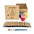 AL333 - Lembrancinha Kit Jogo da Memória mdf com Tinta e Pincel - Festa de Aniversário - Imagem 1