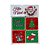 AL090 - Jogo da Memória mdf com adesivo Personalizado - Tema Natal - Imagem 1