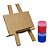 AL103 - Lembrancinha Kit Pintura Cavalete com Tela Gravada - Tema Enrolados - Imagem 3